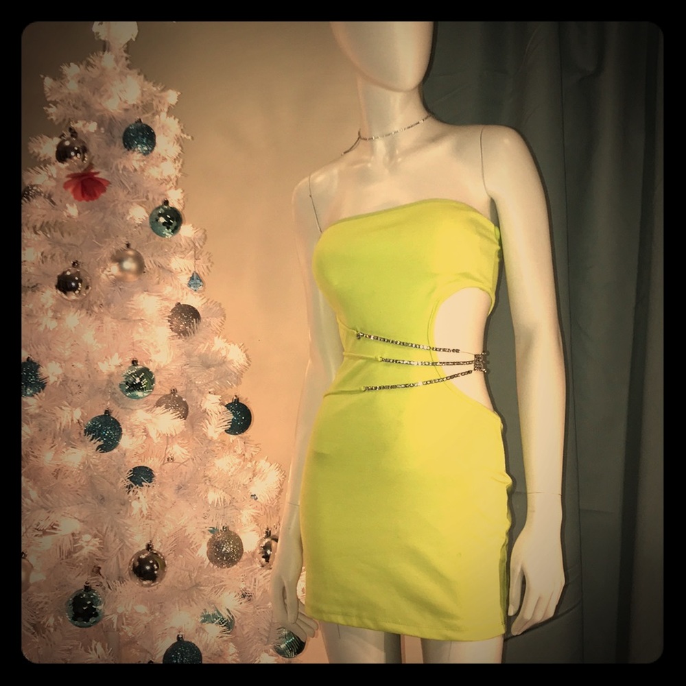 ⭐️ Neon yellow dress ⭐️